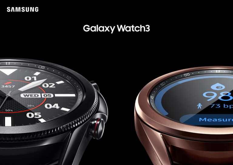 A brand New Samsung Galaxy Watch series 3 features
