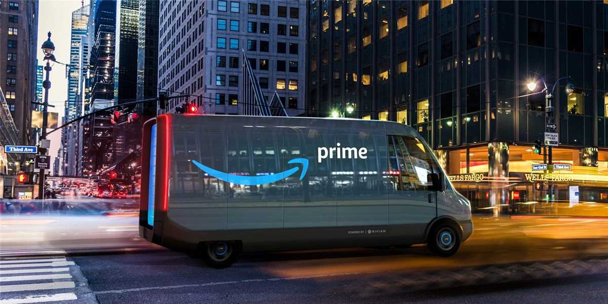Amazon unveils the first vehicle for custom electric delivery