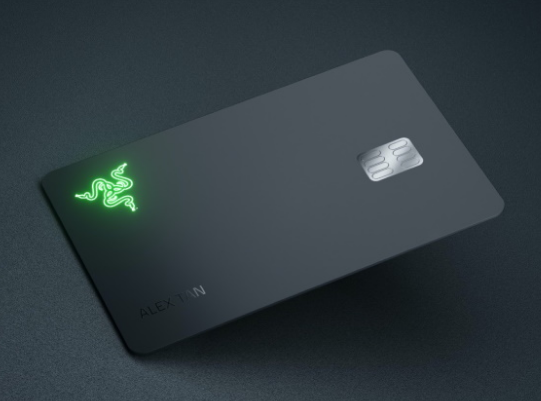 Razer has launched a light-up credit card